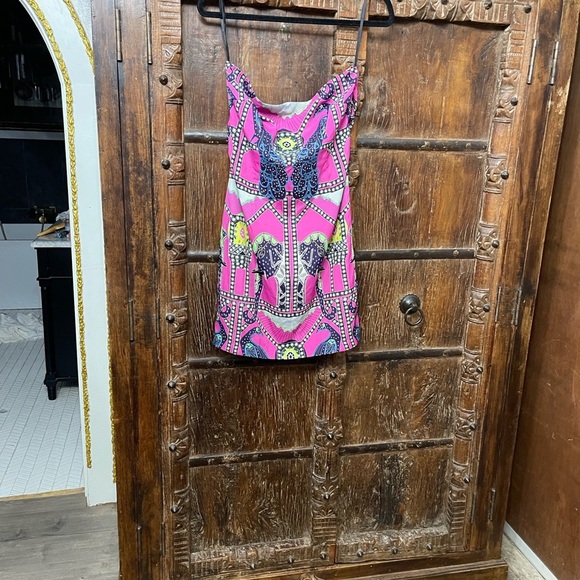 Mara Hoffman “Caravan” Strapless Cutout Mini Dress — Size 8 - Picture 3 of 6